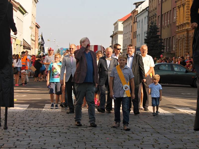 Zahájení pohádkového festivalu.