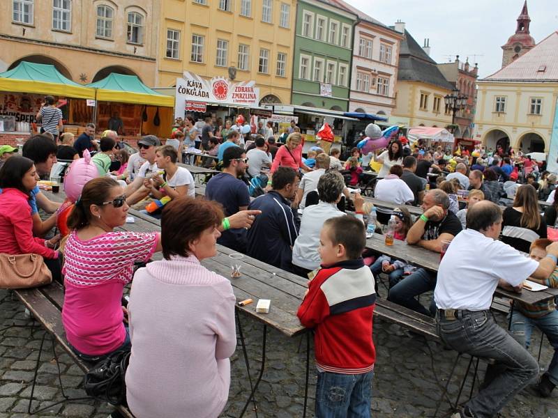 Ze závěru jičínského pohádkového festivalu.