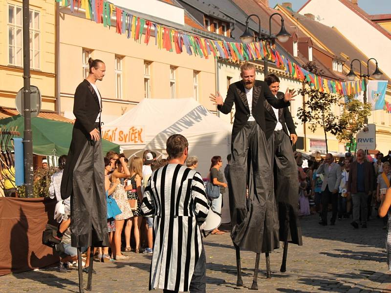 Zahájení pohádkového festivalu.