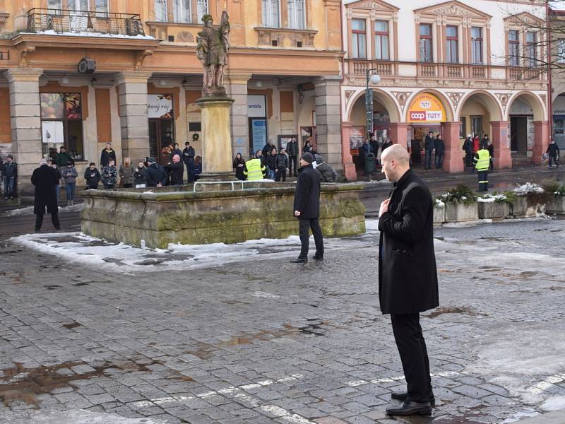 Prezident Miloš Zeman v Nové Pace.