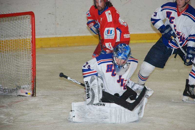 Utkání HC Jičín – SK Třebechovice pod Orebem.