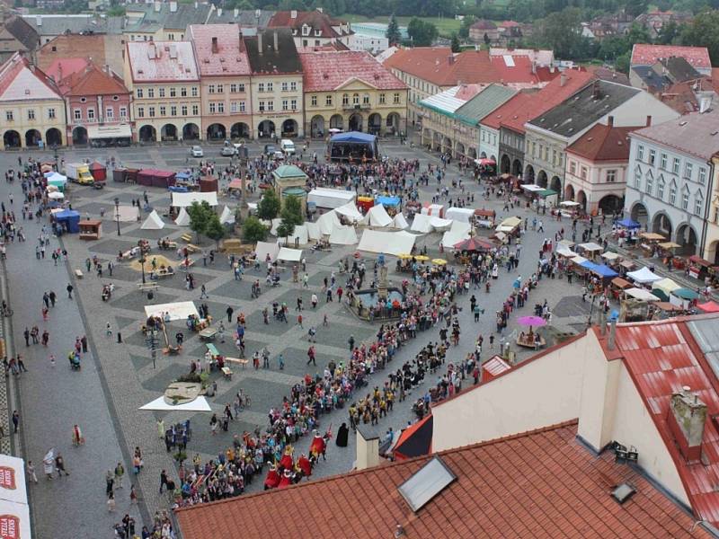 Valdštejnské slavnosti v Jičíně.