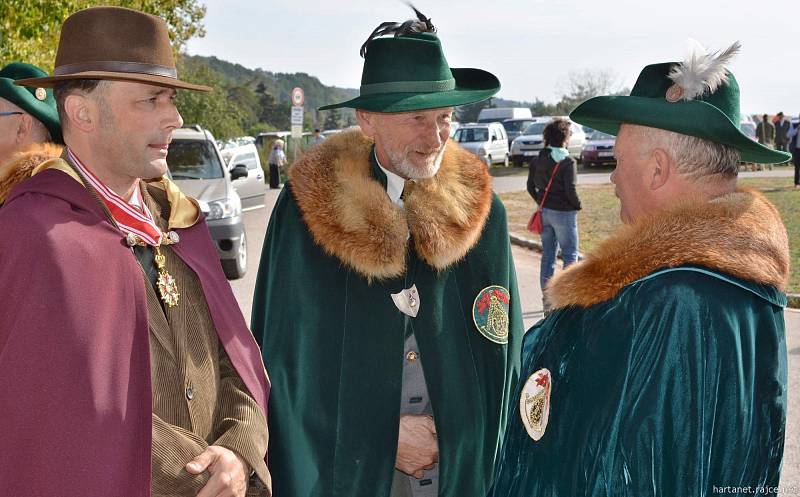 Svatohubertské slavnosti na Kuksu.