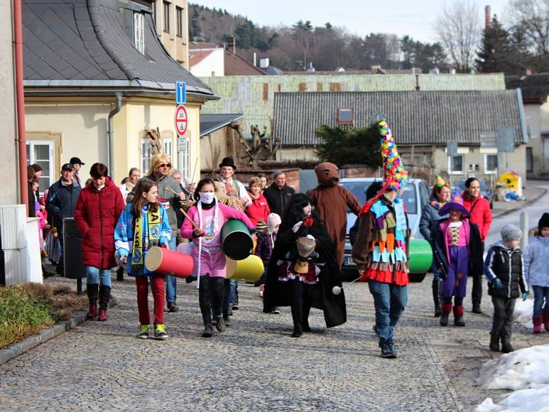 Masopustní oslavy v Nové Pace.