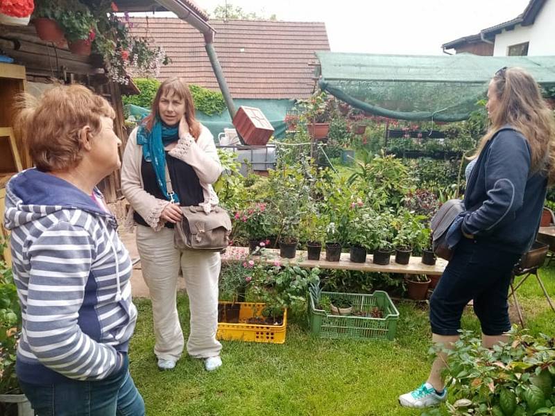 Manželé Suchardovi otevřeli veřejnosti svou zahradu v Újezdci u Syřenova.