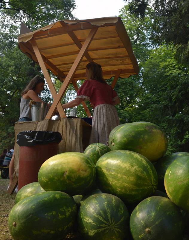 Středověký food festival můžete navštívit každou prázdninovou sobotu.