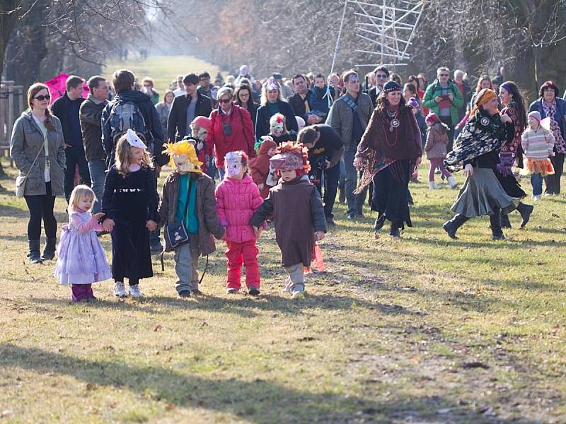 Jičínský masopust ve Valdštejnské lodžii.