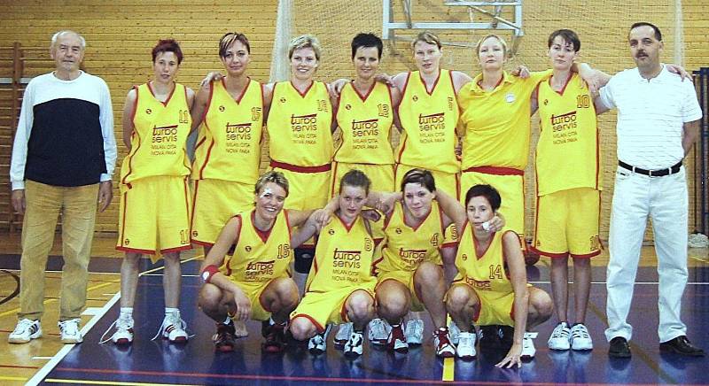 Novopačtí basketbalisté, rok 2006.