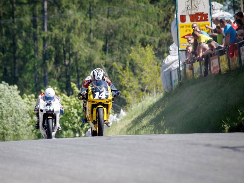 Hořický motocyklový závodník Marek Zima.