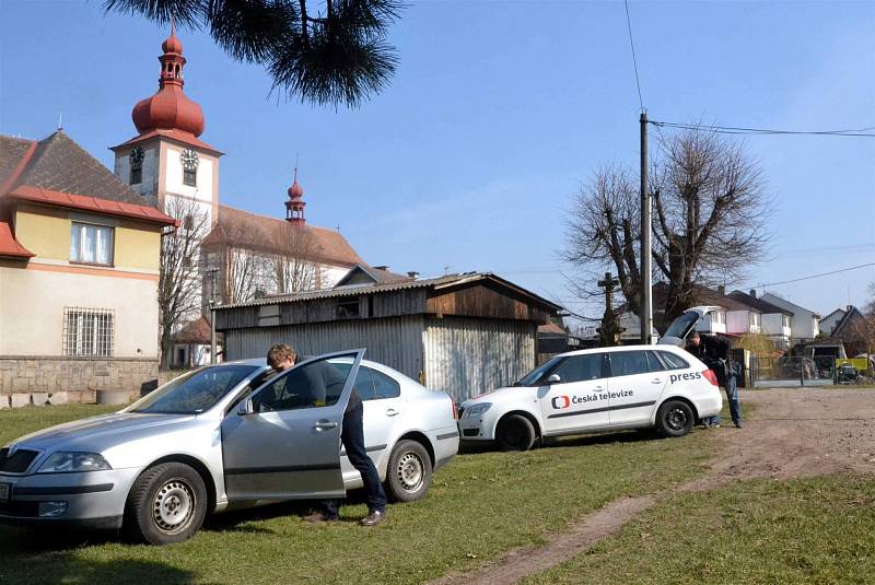 Natáčení v Radimi o kutilech.