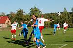 Fotbalová I. B třída, duel skupiny A: Železnice - Kocbeře 0:0, pen 4:1.