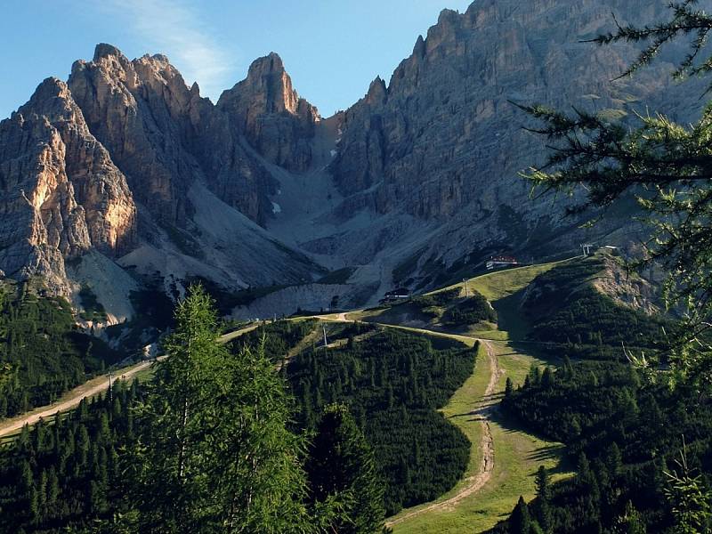 Výprava do Dolomit.