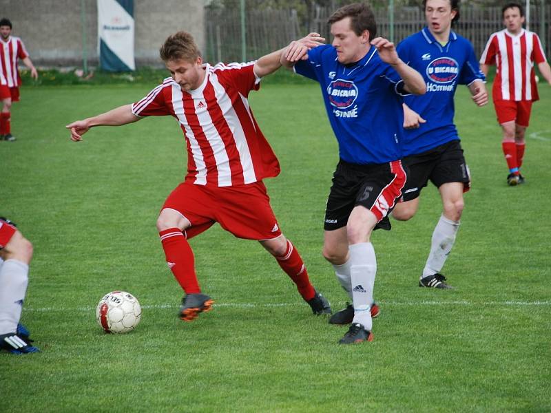 Fotbal 1.B třídy Kopidlno - Rudník.