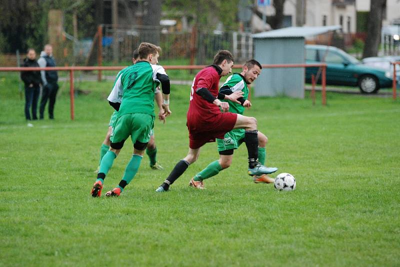 Utkání FC VTJ Milíčeves – TJ Sokol Železnice.