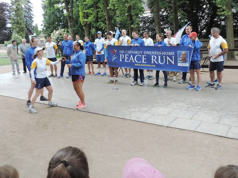 Peace Run v Jičíně.