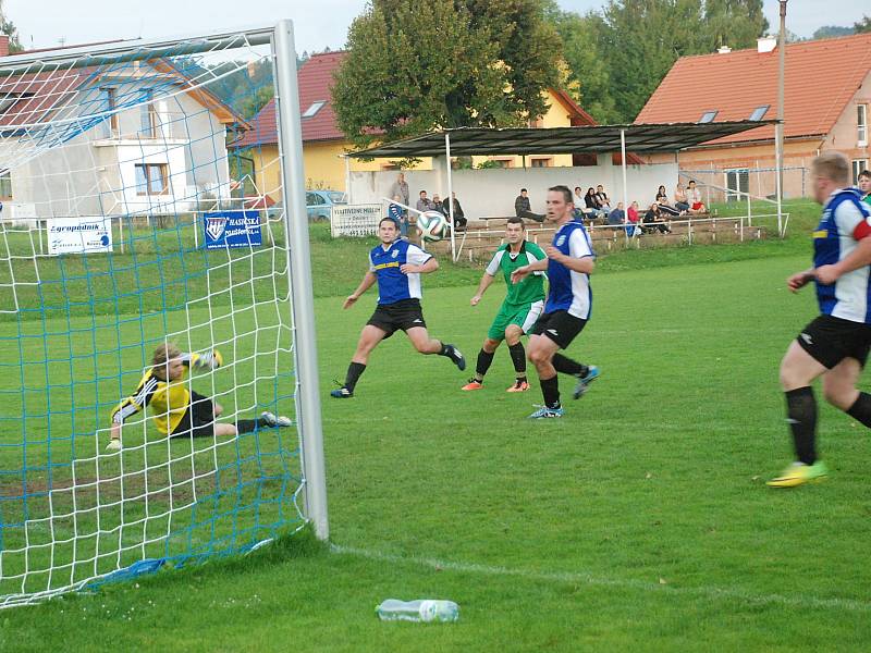 Okresní soutěž Železnice B - Libuň  3 : 2 