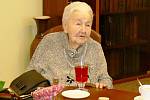 Paní Marie Fišerová z Hořic oslavila 107. narozeniny.