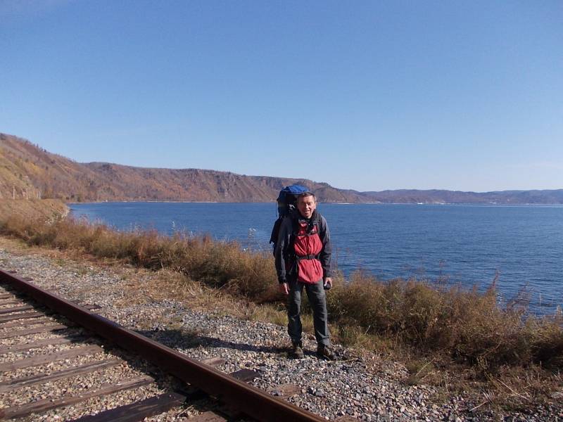 Z cesty Ivana Pírka k jezeru Bajkal.