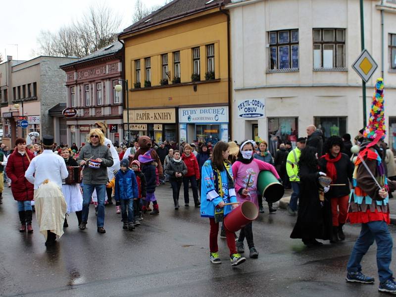 Masopustní oslavy v Nové Pace.