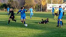 I. A třída - 15. kolo: Železnice - Stěžery 2:0