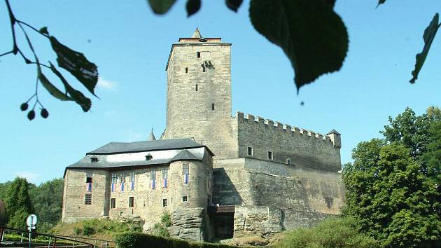 Gotický hrad Kost.