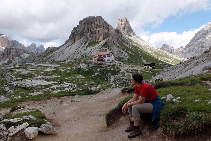 Výprava do Dolomit.