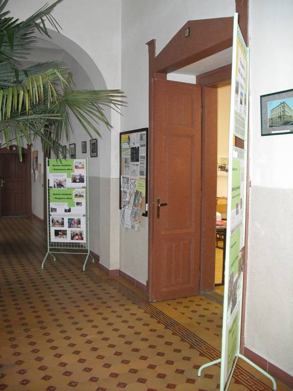 Ze dne otevřených dveří ve spojených školách v Hořicích.