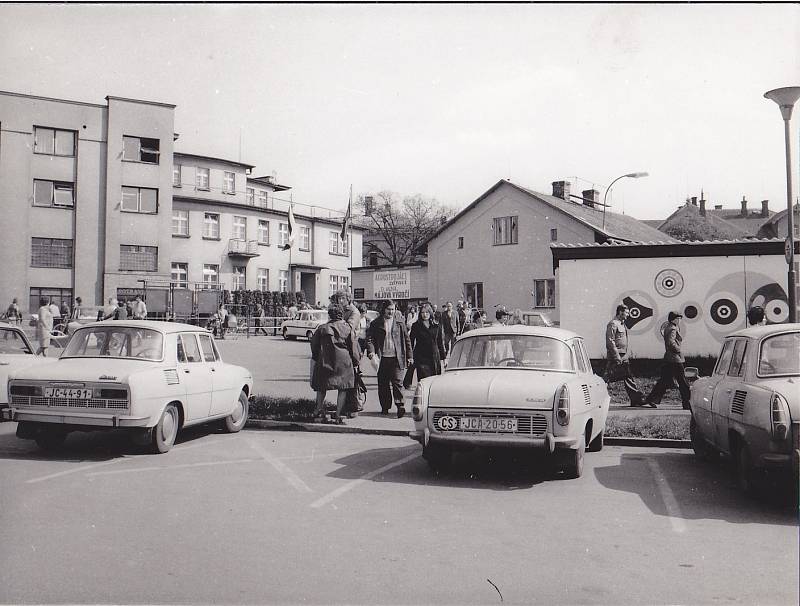 Z jičínského n.p. Agrostroj, 70. léta.