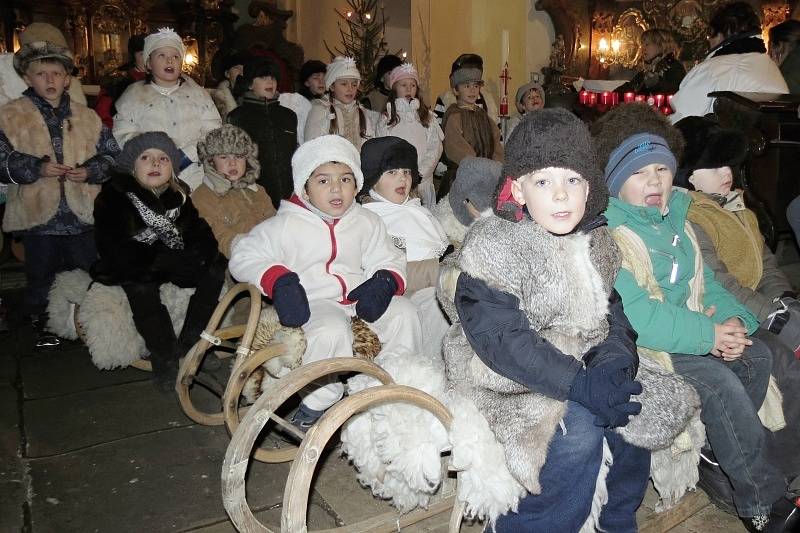 Koncert ve slatinském kostele.