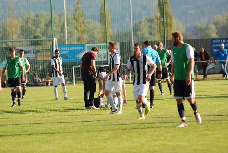 Krajský fotbal Lázně Bělohrad - Jičín.