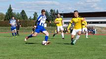 Z duelu krajského přeboru Jičín - Chlumec nad Cidlinou (4:0).