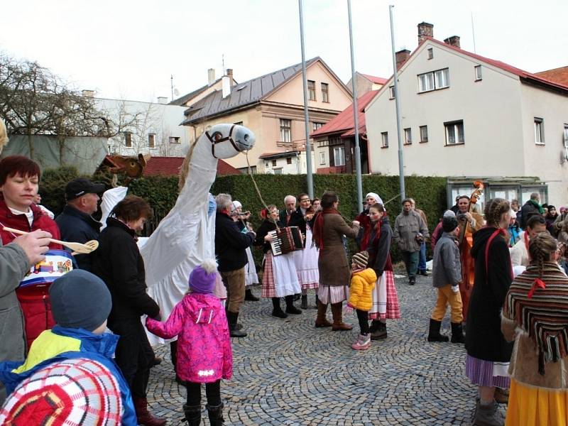 Masopustní oslavy v Nové Pace.