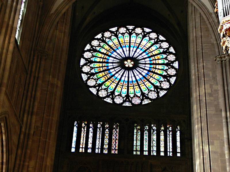 Katedrála Notre Dame ve Štrasburku.