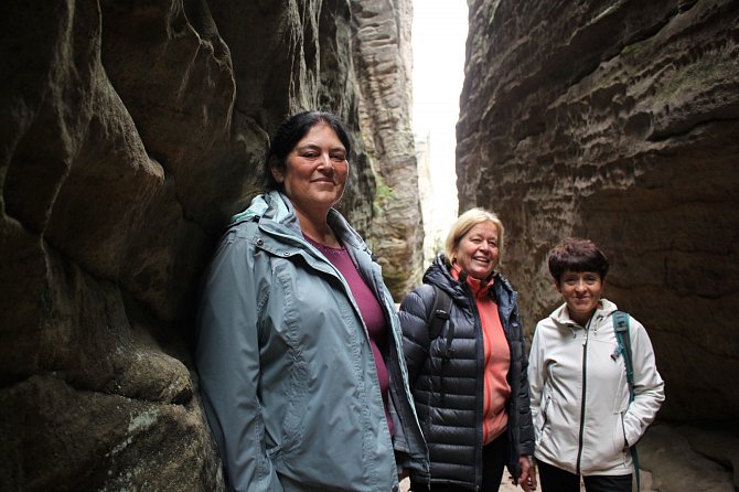 Do Českého ráje proto přijely Kristin Rangnes, prezidentka sítě Evropských geoparků z norského geoparku UNESCO Gea Norvegica, a Elena Mateo ze španělského geoparku UNESCO Ostrovy Lanzarote a Chinijo.