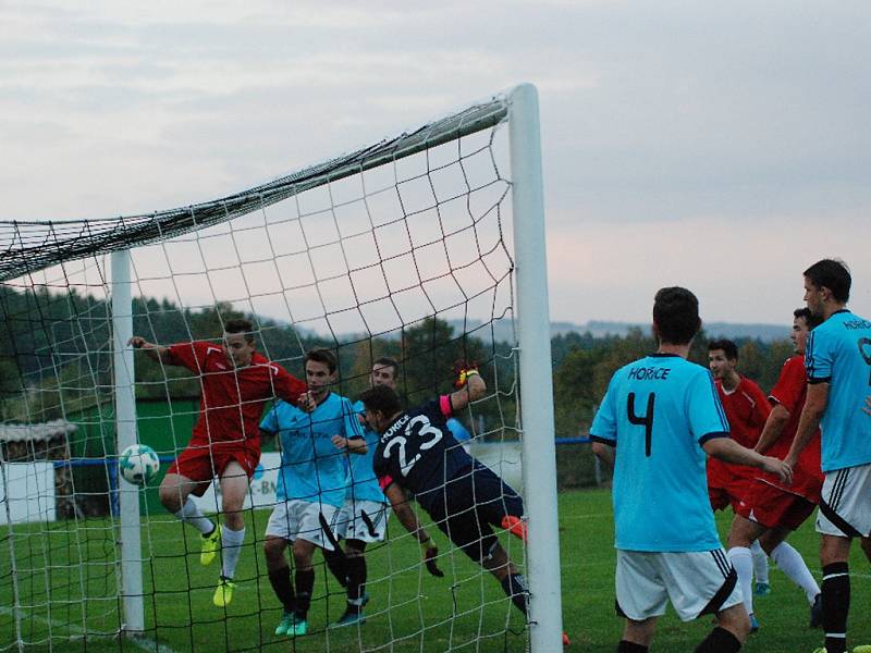 Fotbalový Pohár hejtmana Královéhradeckého kraje: Hořice - Jičín.