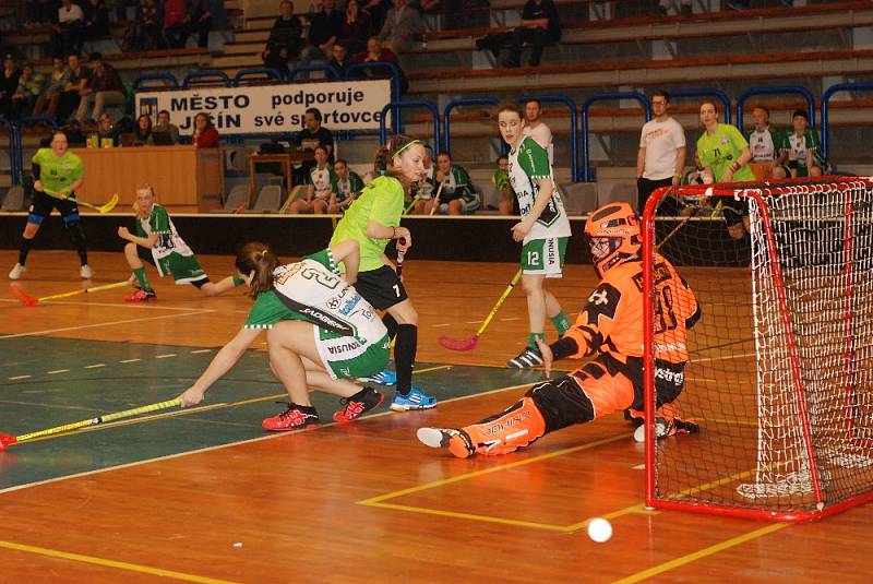 Utkání florbalistek FBK Jičín – FBC ČPP BONUSIA Ostrava.