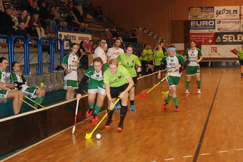 Utkání florbalistek FBK Jičín – FBC ČPP BONUSIA Ostrava.