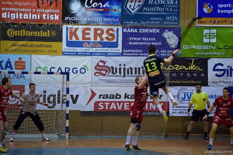 HBC Ronal Jičín – Talent M.A.T Plzeň 15:19 (6:12).