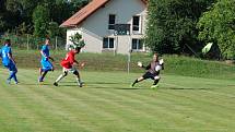 Z utkání  Železnice - Jičín (1:2).