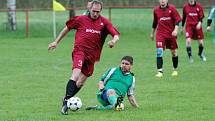 Utkání FC VTJ Milíčeves – TJ Sokol Železnice.