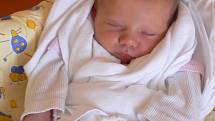 TEREZA KREJČÍ se narodila 22. září s váhou 3,15 kg a mírou 49 cm. Rodiče Hana a Pavel Krejčí si ji odvezli domů do Miletína ke tříletému Maxíkovi.  