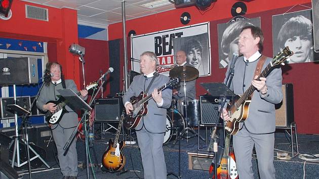 Beatles Veteran Club při koncertu v klubu Tango.