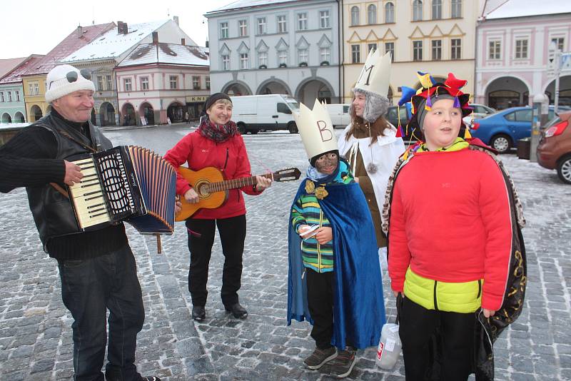 Tříkrálová sbírka v Jičíně a okolí.