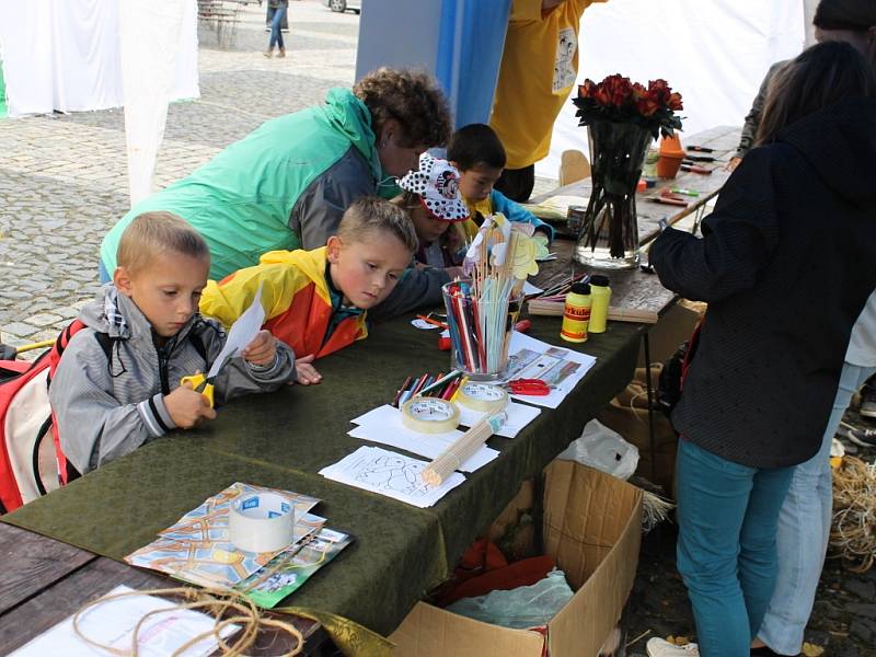 Ze závěru jičínského pohádkového festivalu.