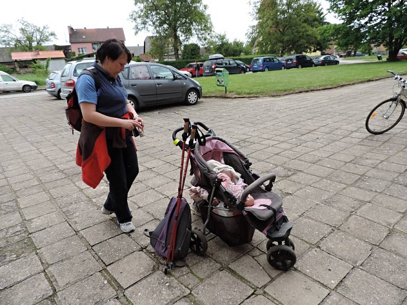 Z turistického pochodu Krajem Eduarda Štorcha.