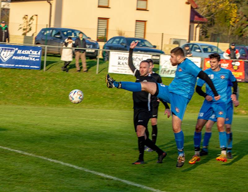 I. A třída - 15. kolo: Železnice - Stěžery 2:0