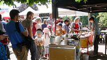 Jičínský Food festival v parku.