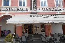 Restaurace U Anděla, Jičín.