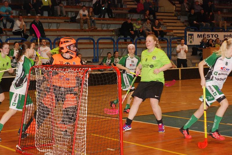 Utkání florbalistek FBK Jičín – FBC ČPP BONUSIA Ostrava.