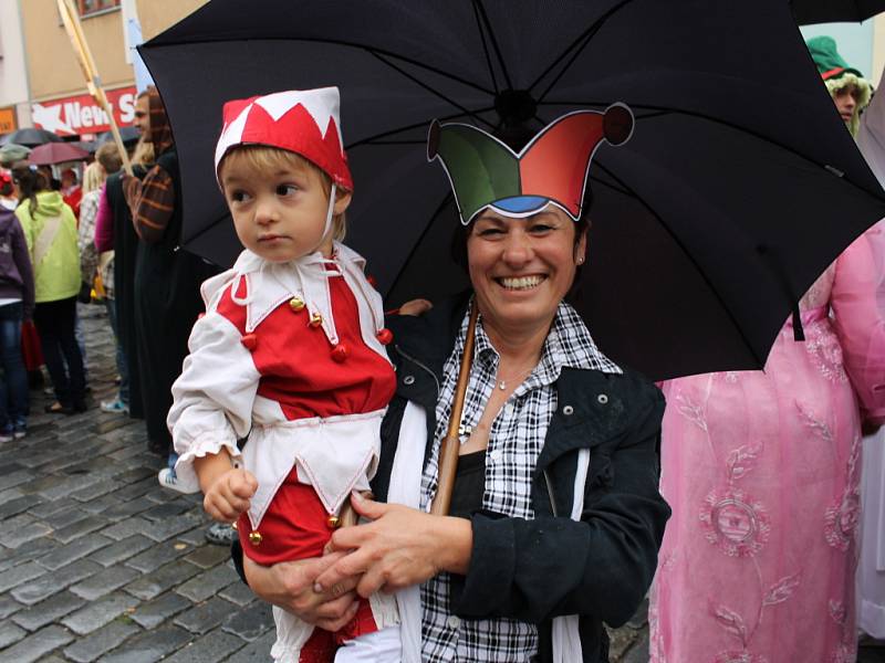 Ze zahájení festivalu Jičín - město pohádky.